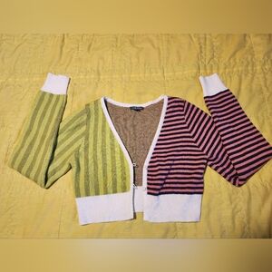 Wild Fable Cropped Cardigan Sweater Small